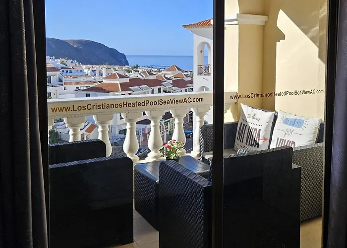 Διαμέρισμα Cristianos Heated Pool Sea View Ac Los Cristianos (Tenerife)