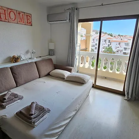 Cristianos Heated Pool Sea View Ac Lägenhet *