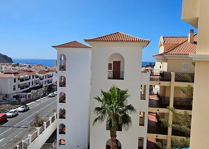 Cristianos Heated Pool Sea View Ac Appartement